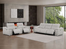 2679 - Genuine Leather Reclining Set (Sofa And Loveseat With 5 Power Recliners)
