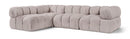 Orin - Fabric Velvet 4 Piece Modular Sectional