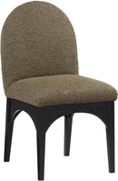 Waldorf - Boucle Dining Side Chair With Black Legs