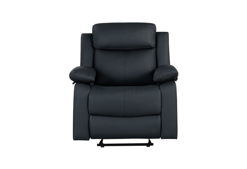 U6026 - Glider Recliner With LED - Black