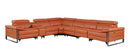 1246 - 7-Piece L-Shaped Modular Power Reclining Sectional With 3 Power Recliners And Power Headrests