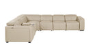 1224 - 7-Piece L-Shaped Sectional Sofa In With 4 Power Recliners & Power Headrests