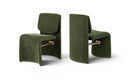 Slique - Performance Fabric Upholstered Dining Chair (Set of 2)