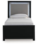Maeling - Upholstered Panel Bed