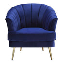 Eivor - Chair - Blue Velvet