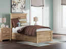 Makidern - Panel Storage Bed