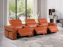 1126 - 5-Piece Modular Power Reclining Sofa In With 3 Power Recliners & Power Headrests