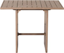 Solace - Acacia Wood Outdoor Patio Bar Table - Natural