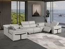 1126 - 8-Piece U-Shaped Sectional Sofa In With 2 Power Recliners & Power Headrests