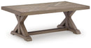 Laguna Heights - Rectangular Cocktail Table - Beige