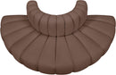 Arc - Faux Leather 4 Piece Modular Sofa