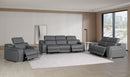 1116 - 6-Piece Modular Power Reclining Sofa, Loveseat & Chair Set In With 5 Power Recliners & Power Headrests