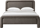 Baylor - Fabric With Interwoven Chenille Upholstered Bed
