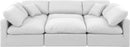 Indulge - Linen 6 Piece Modular Sectional - White