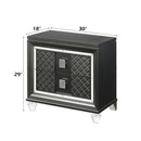 Sawyer - Nightstand - Metallic Gray