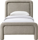 Baylor - Fabric With Interwoven Chenille Upholstered Bed