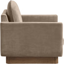 Diviento - Velvet Performance Fabric Upholstered Accent Chair