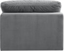 Comfy - Velvet Armless Chair