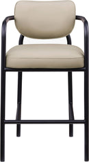 Serava - Vegan Leather Upholstered Bar Stool