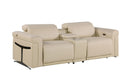 1126 - 3-Piece Modular Power Reclining Loveseat In With 2 Power Recliners & Power Headrests