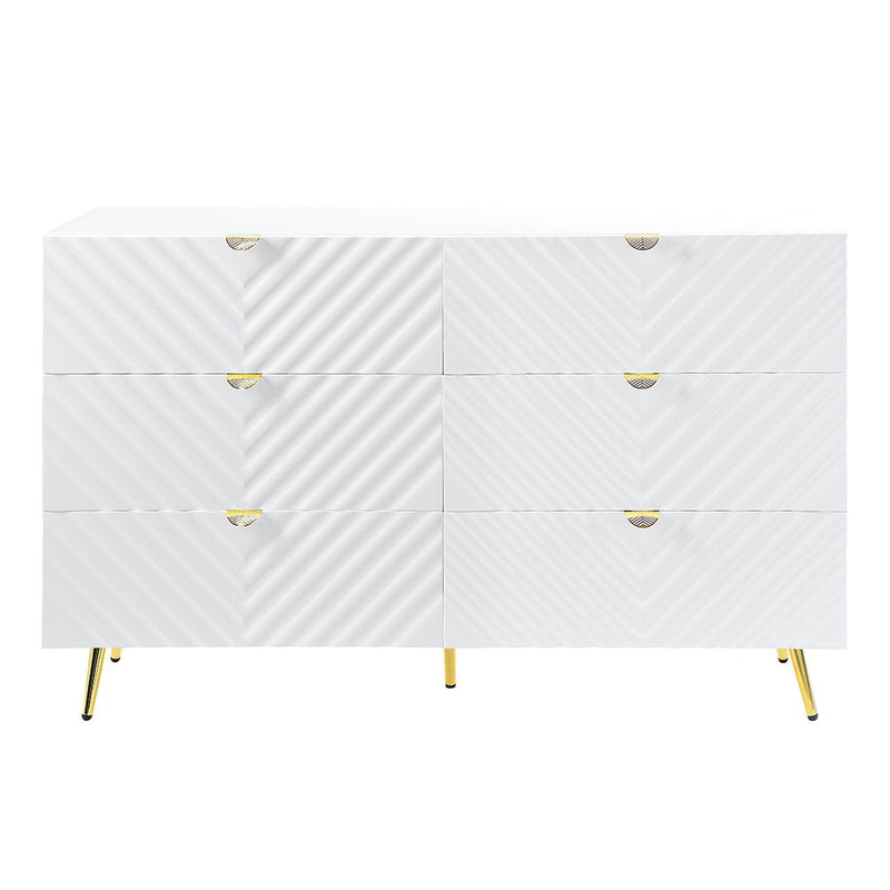Gaines - Dresser - White High Gloss