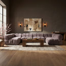 Orin - U-Shaped Velvet 6 Piece Modular Sectional