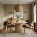 Velora - Upholstered Dining Chair (Set of 2) - Natural Base