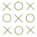 XOXO - Steel Wall Decor - Yellow