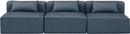 Cube - Modular 3 Seat Armless Sofa