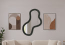 Oblique - Mirror - Wood