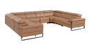 1246 - 8-Piece U-Shaped Modular Power Reclining Sectional With 4 Power Recliners And Power Headrests