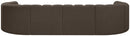 Arc - Boucle Fabric Modular Sectional