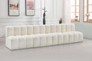 Arc - Faux Leather 4 Seats Modular Sofa