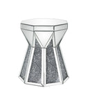 Noralie - End Table - Mirrored & Faux Diamonds