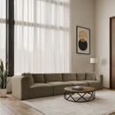 Shaggy - Fabric 4 Seat Modular Sofa