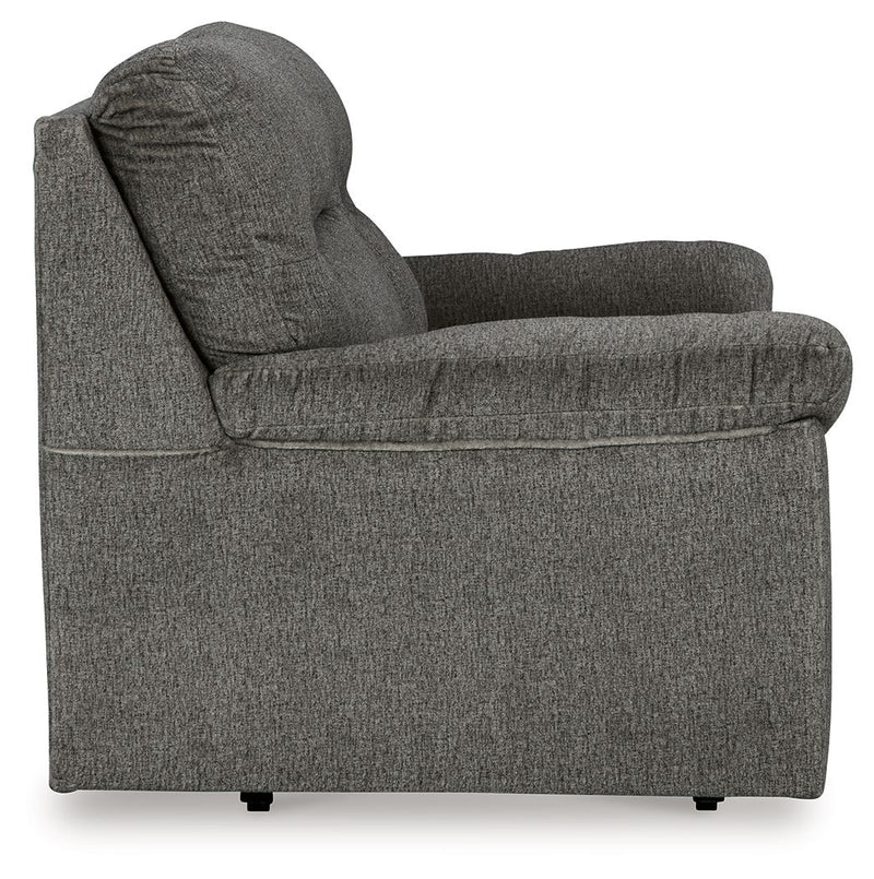 Bindura - Glider Loveseat - Mineral