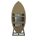 Brancaster - Wine Cooler - Retro Brown Top Grain Leather & Aluminum