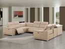 2679 - 8-Piece U-Shaped Power Reclining Sectional In Genuine Leather (4 Recliners)