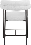 Blake - Counter Stool With Black Base (Set of 2)