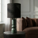 Paros - Base And Linen Textured Fabric Shade Table Lamp
