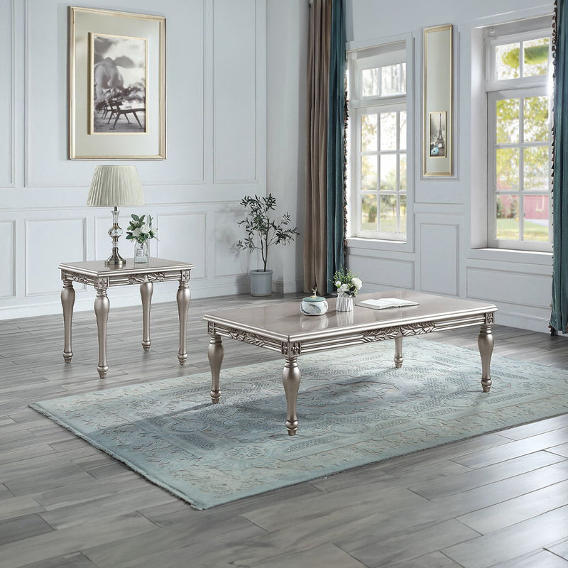 Pelumi - End Table - Platinum