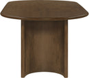 Caldra - Oak Veneer And Solid Wood Dining Table