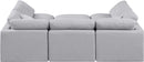 Indulge - Linen 6 Piece Modular Sectional