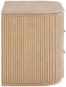 Astrid - Solid Wood And Oak Veneer Nightstand