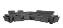 1224 - 7-Piece L-Shaped Sectional Sofa In With 4 Power Recliners & Power Headrests