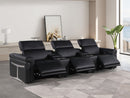 1126 - 5-Piece Modular Power Reclining Sofa In With 3 Power Recliners & Power Headrests