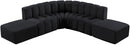 Arc - Velvet 6 Piece Corner Modular Sofa