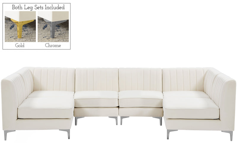 Alina - 6 Piece Modular U-Shaped Sectional