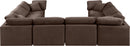 Indulge - Velvet 8 Piece Modular Sectional