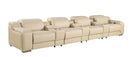 1116 - 7-Piece Modular Power Reclining Sofa In With 4 Power Recliners & Power Headrests